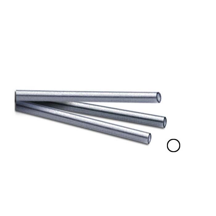 Sterling Silver 1.45mm Seamless Tubing, Hard, 12" Length