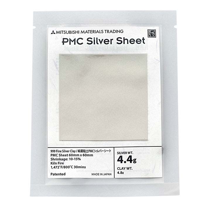 Pmc Silver Clay Sheet 4 4g