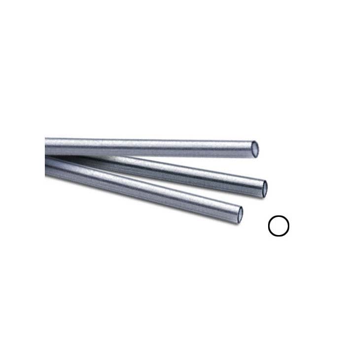 Sterling Silver 12.7mm Seamless Tubing, Hard