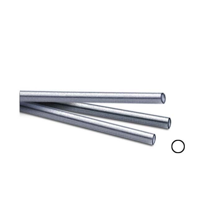 Sterling Silver 2.54mm Seamless Tubing, Hard