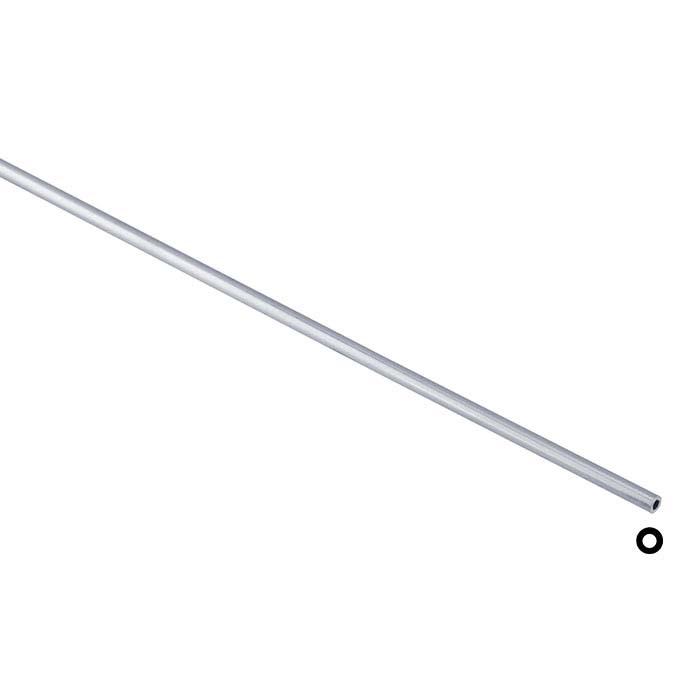Sterling Silver 3.66mm Seamless Tubing, Hard