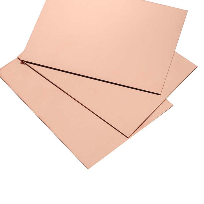 12/20 Pink Gold-Filled Single-Clad Sheet, 1/2-Hard