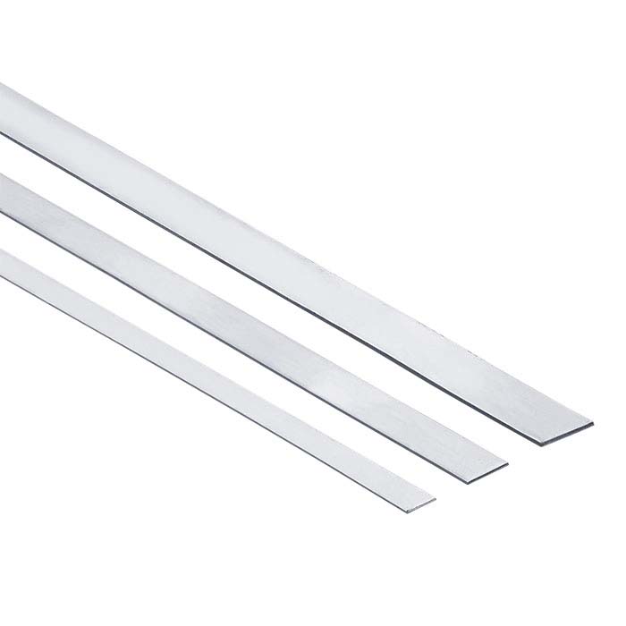 Argentium® Silver 3/16" Strip, 28-Ga., Dead Soft