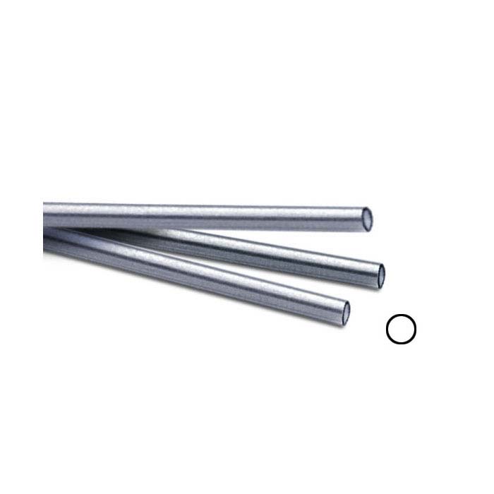 Argentium® Silver 2.57mm Heavy-Wall Tubing, Hard, 12" Length