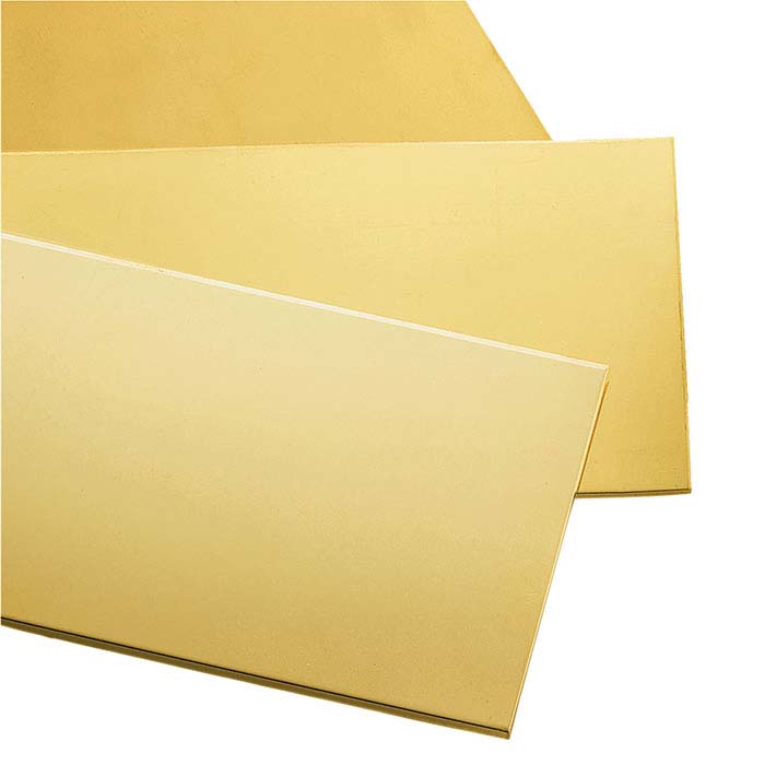 14/20 Yellow Gold-Filled Double-Clad Sheet, Soft