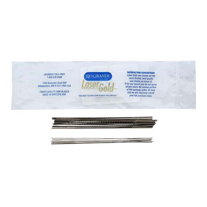 Laser Gold™ #4/0 Saw Blade, Pkg/144