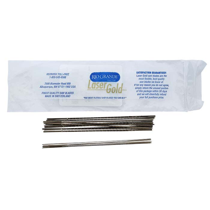 Laser Gold™ #3/0 Saw Blade, Pkg/144
