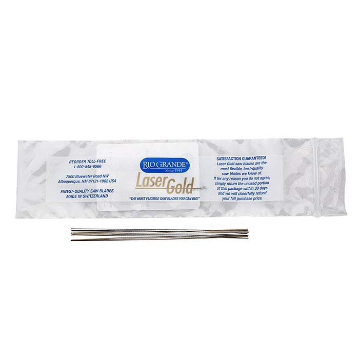 Laser Gold™ #1/0 Saw Blade, Pkg/12