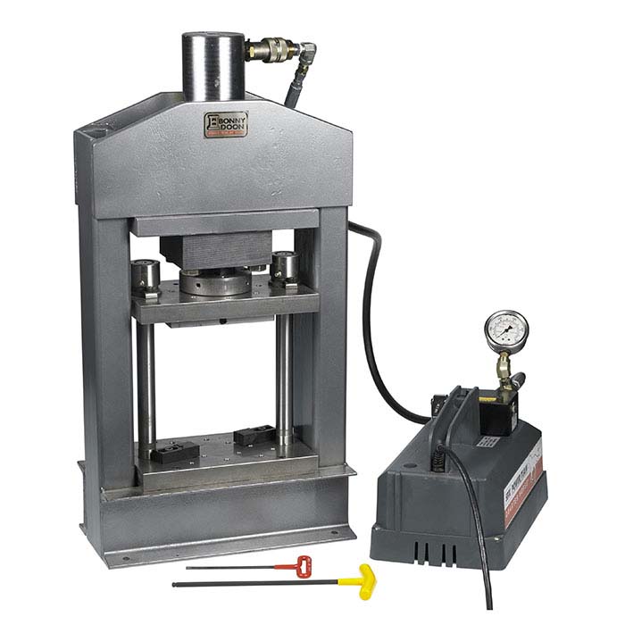 Bonny Doon Pro 25-Ton Electric Hydraulic Press & Ram