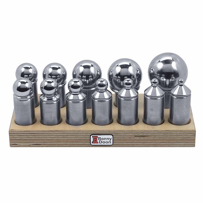 Bonny Doon 12-Piece Dapping Set for Hydraulic Presses