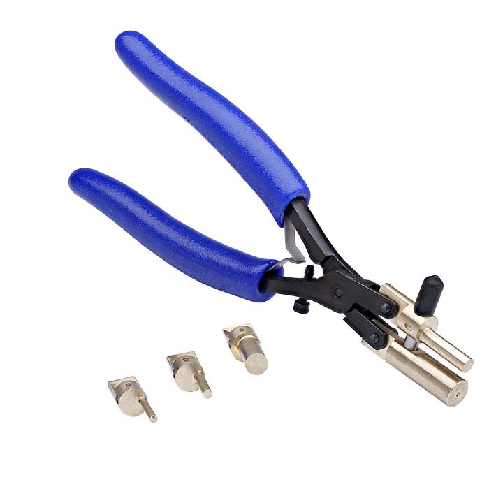 Stepped Wrap and Tap Forming Pliers