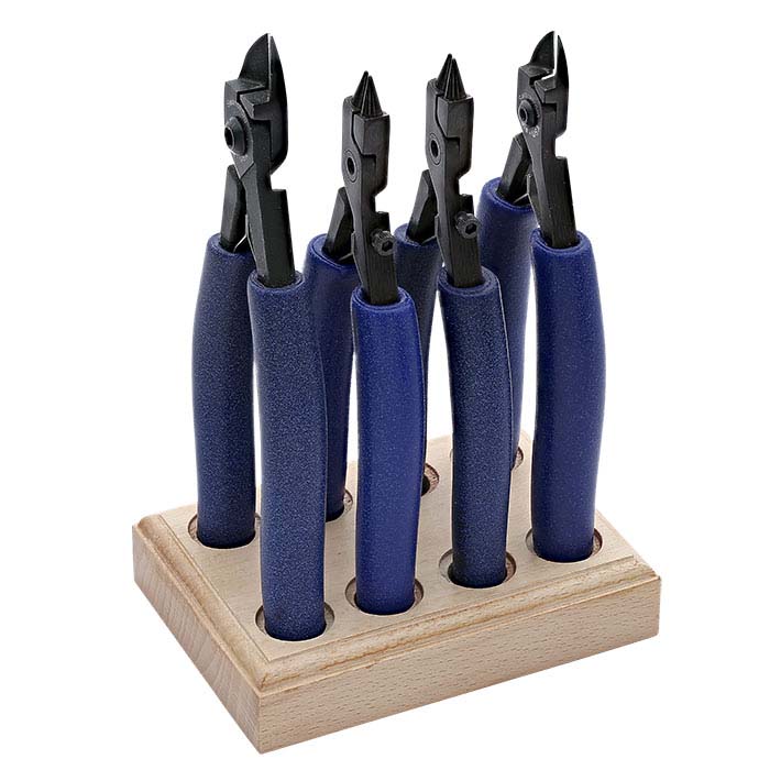 Solid Wood Plier Stand for 4Pair
