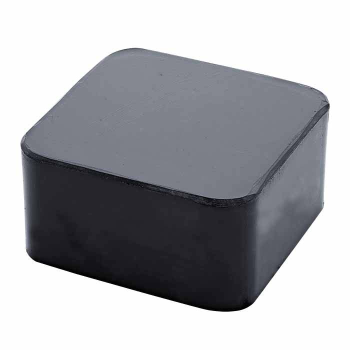 Rubber Bench Block, 2" x 2" x 1"