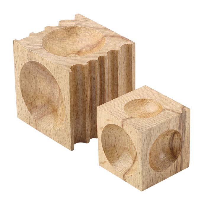 Hardwood Forming and Dapping Block Set