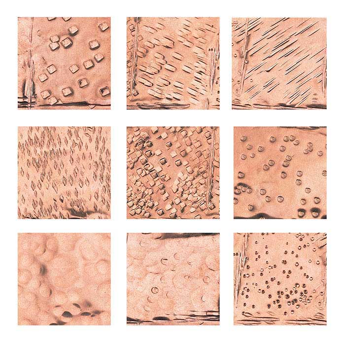 Texturing Hammer With Interchangeable Faces