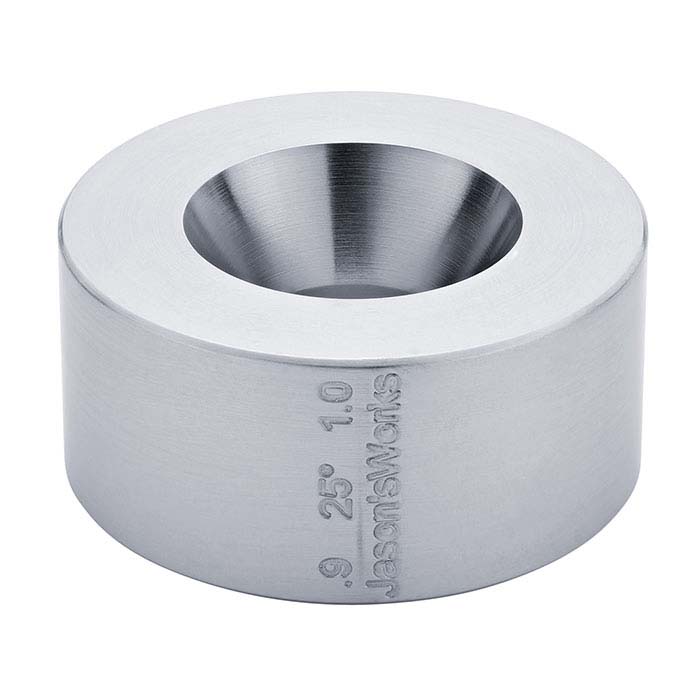 Jason's Works Coin Ring 25° Reduction Die, 0.9" and 1"