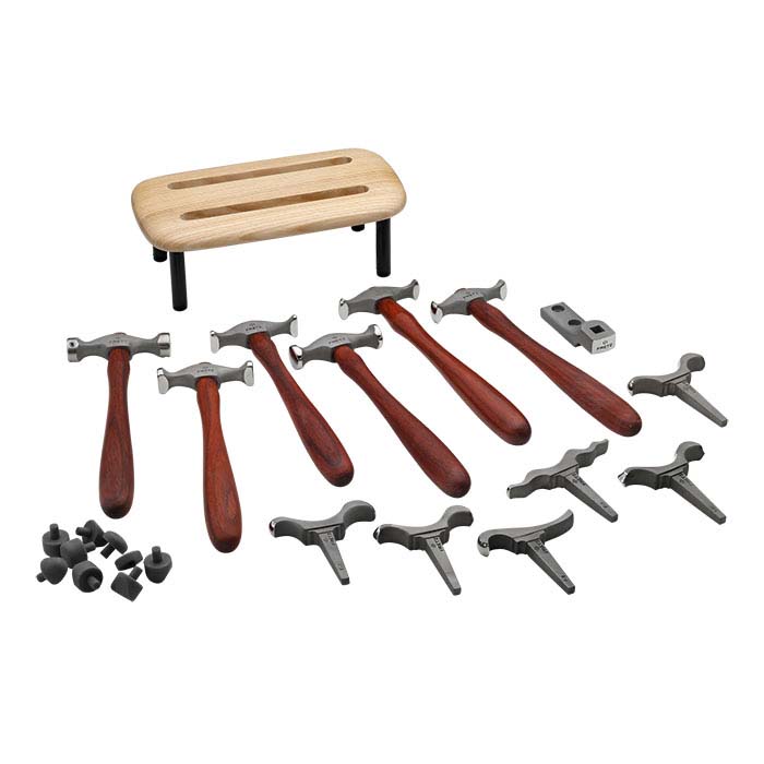 Fretz® "Basic Hammering and Forming (Vol. 1)" Tool Kit with Metalsmith Essentials DVD, Set #1