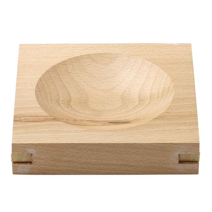 Wood Single-Die Round Dapping Block