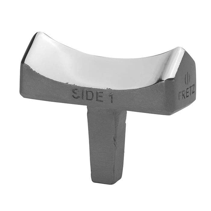 Fretz® M-133B Miniature Concave Fluting "Finish" Stake
