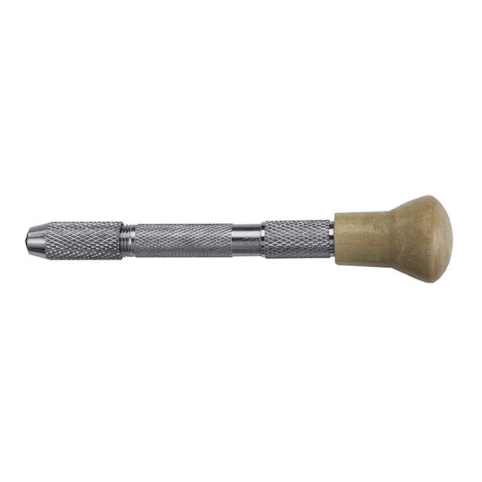 Pin Vise with Wood Handle
