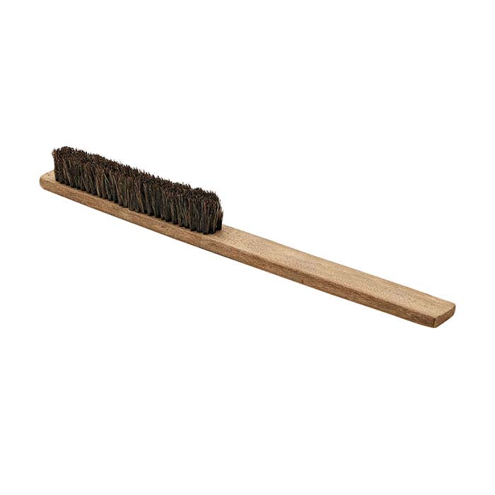 Natural Bristle Washout Brush, Brown, Medium Hard