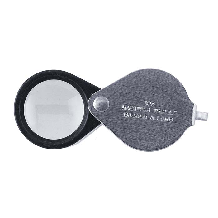 Bausch and Lomb Hastings 10X Triplet Loupe