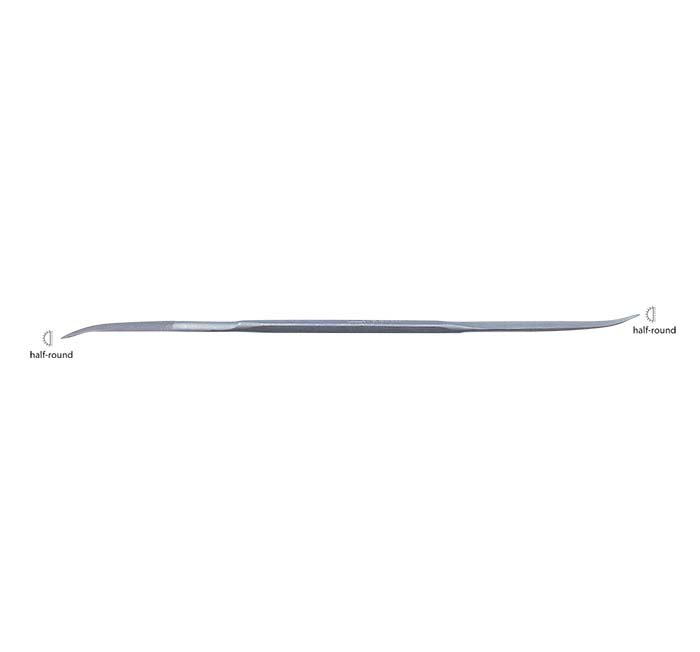 Friedrich Dick Half-Round Riffler File, #2