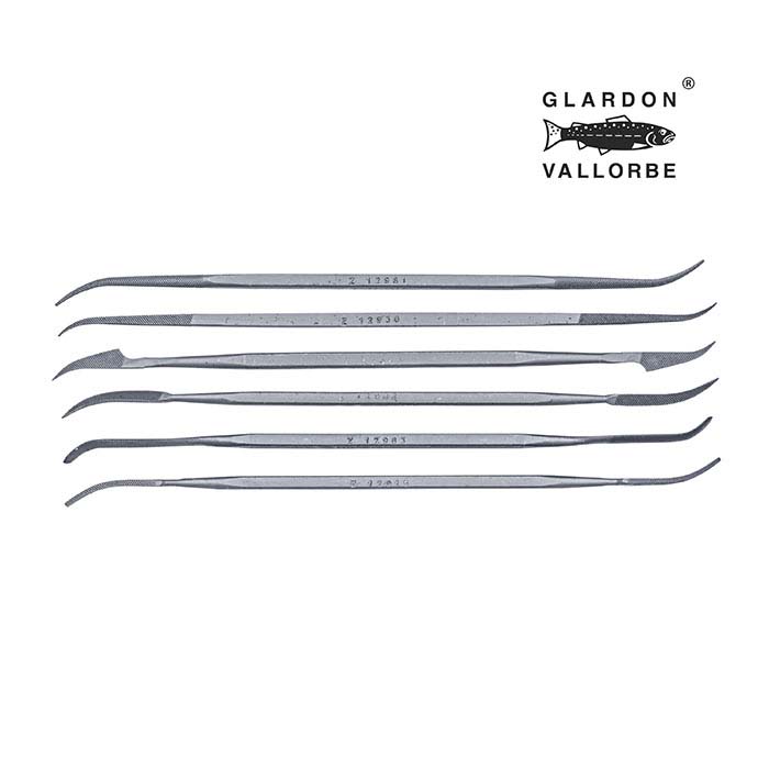 Glardon Vallorbe® Riffler File Sets, Set of 6