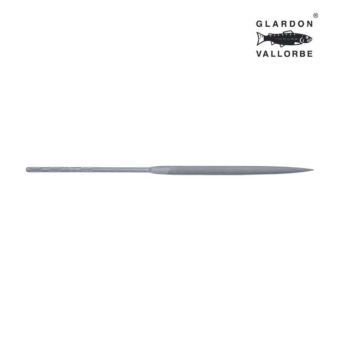 Glardon Vallorbe® Half-Round Needle File, Cut #3