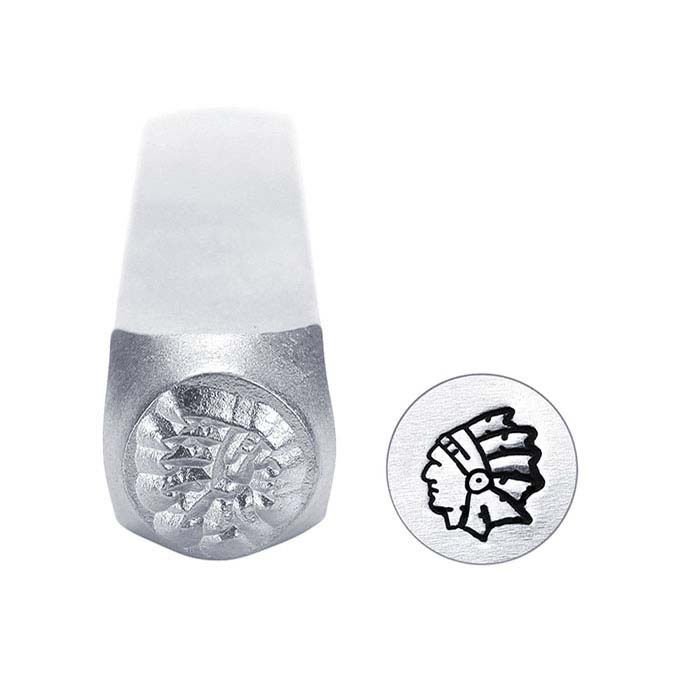ImpressArt® Indian Head Design Stamp, 6mm Character