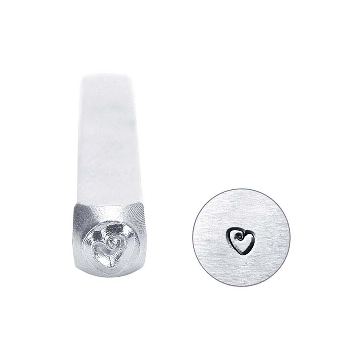 ImpressArt® Fat Heart Design Stamp, 3mm Character