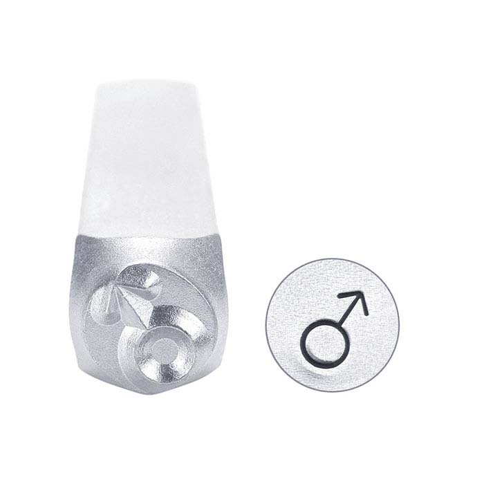 ImpressArt® Male Symbol Design Stamp, 6mm Character