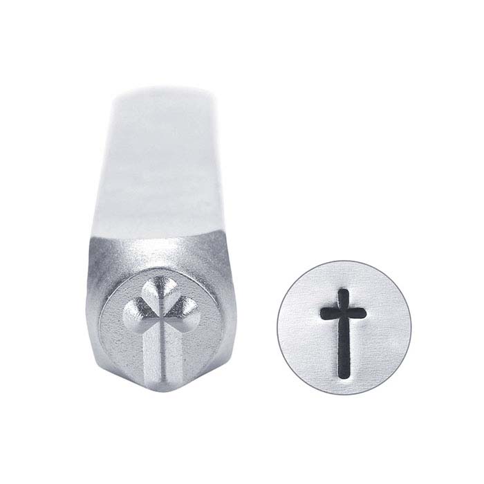 ImpressArt® Cross Design Stamp, 6mm Character