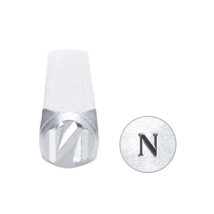 ImpressArt® Greek Letter "Nu" Design Stamp, 6mm Character