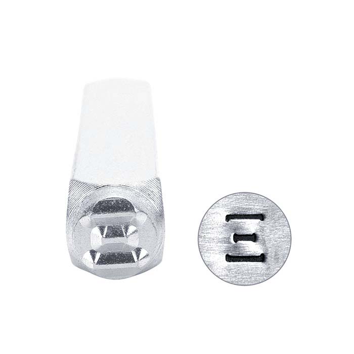 ImpressArt® Greek Letter "Xi" Design Stamp, 6mm Character