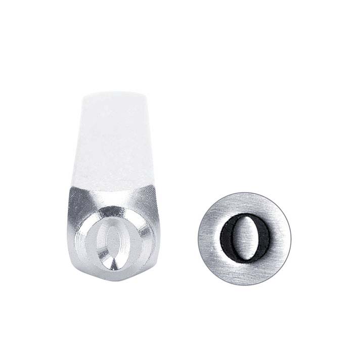 ImpressArt® Greek Letter "Omicron" Design Stamp, 6mm Character
