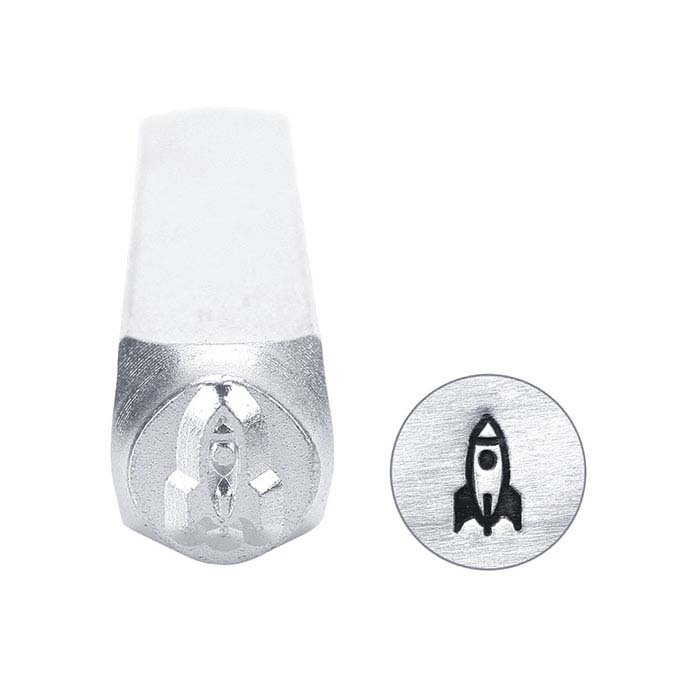 ImpressArt® Rocket Ship Design Stamp, 6mm Character