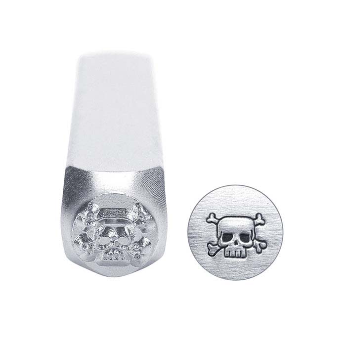 ImpressArt® Skull & Crossbones Design Stamp, 6mm Character