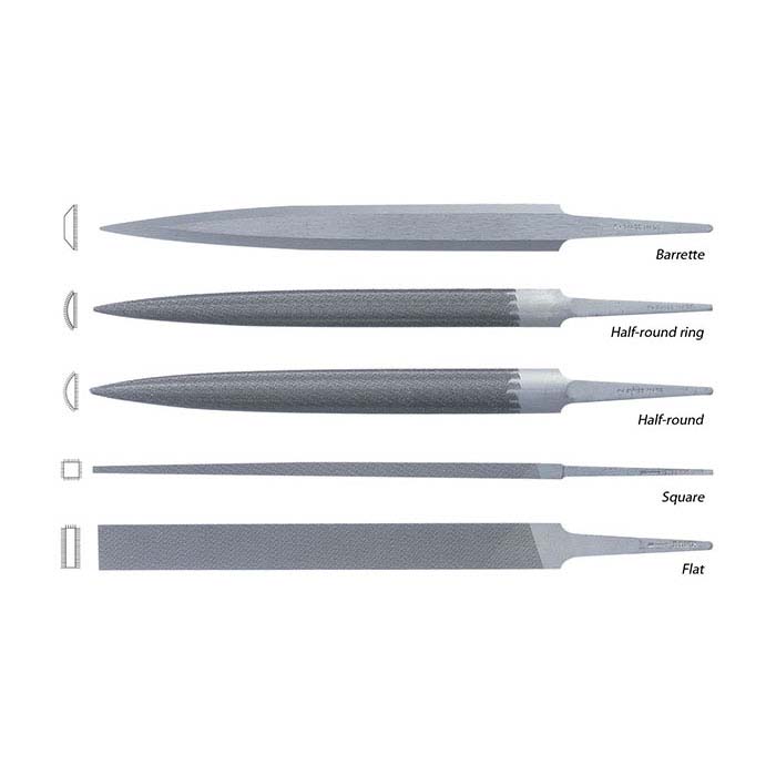 Friedrich Dick HalfRound Hand File, Cut 3