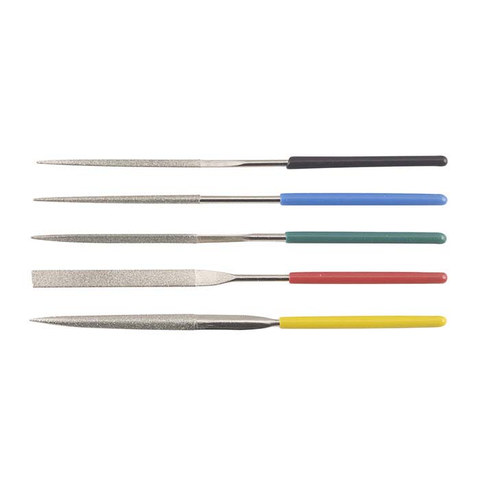 MicroShaper Diamond File Assortment, 240 Mesh, Set of 5