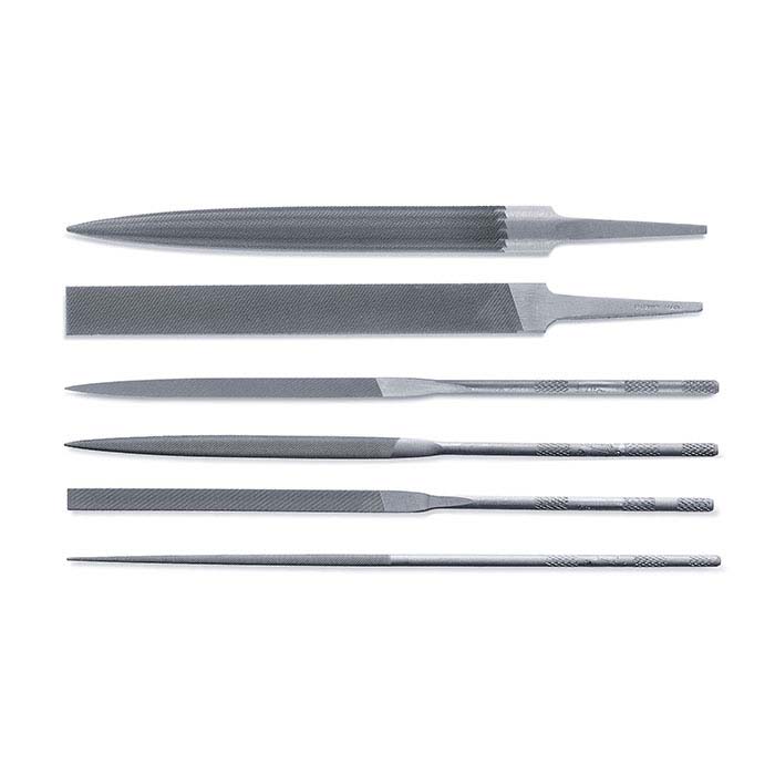 Friedrich Dick Hand File and Needle File Combination Set, #5, Set of 6