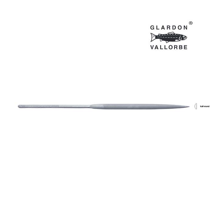 Glardon Vallorbe Valtitan Half-Round Needle Files