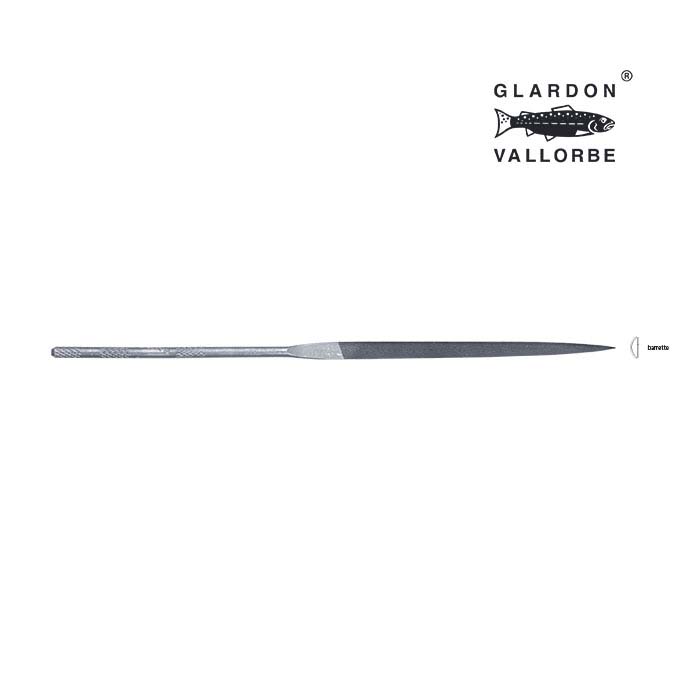 Glardon Vallorbe® Barrette Needle File, Cut #2
