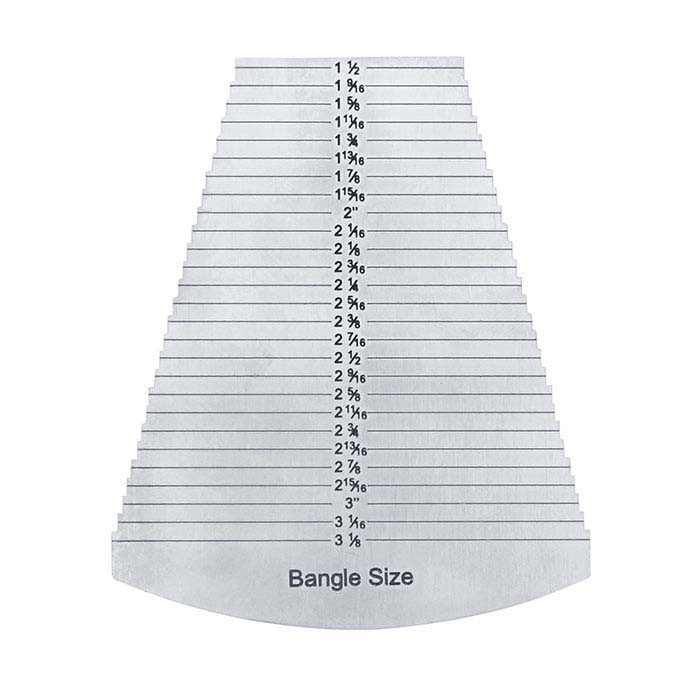 Steel Bangle Bracelet Gauge