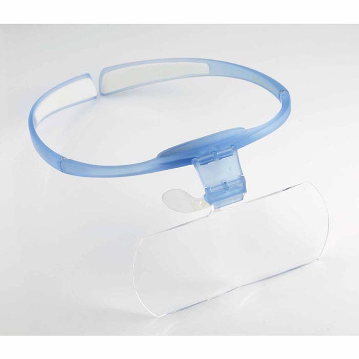 Shi-Ra-Ra Head Loupe with Blue Frame