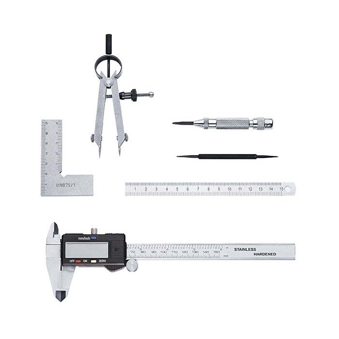 Precision Six-Piece Measuring Kit