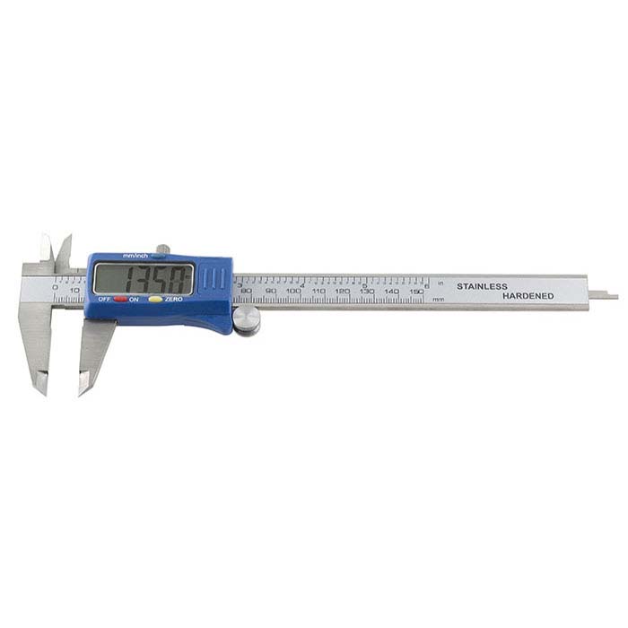 Steel Electronic Digital Caliper, 6"