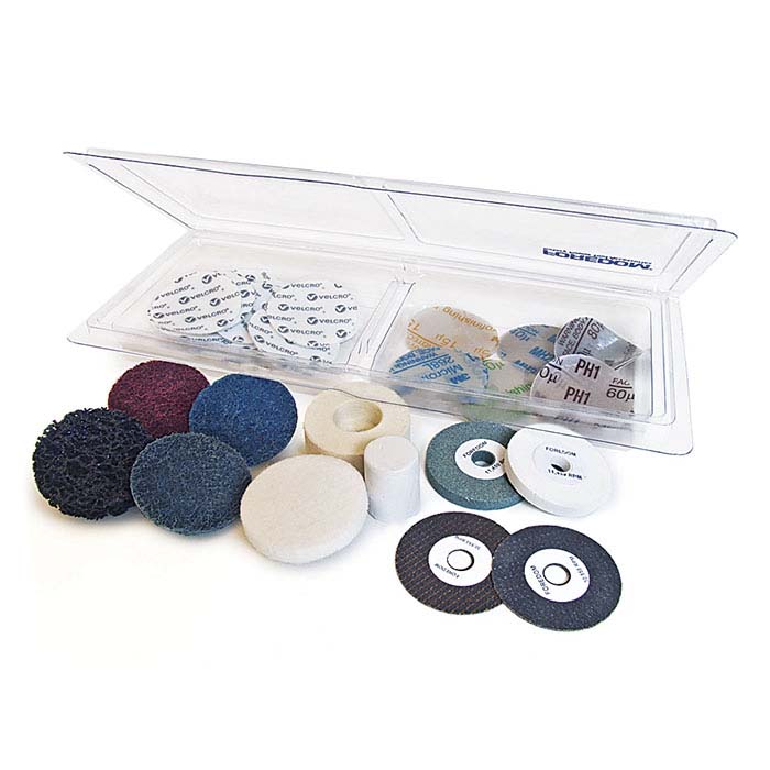 Foredom® Metal-Working Accessory Kit for Foredom Angle Grinder Attachment