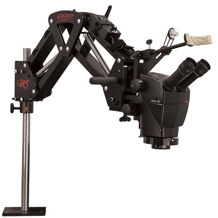 Leica® A60 Microscope Kit with Acrobat® Versa Stand, 220-Volt