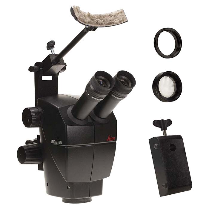 Leica® A60 Microscope with Acrobat® Stand Adapter